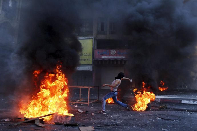 Enfrentamientos en Hebrón (Cisjordania) 