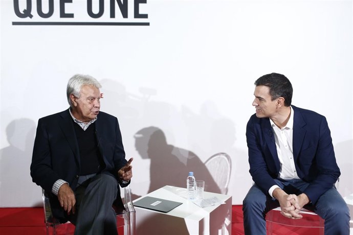 Felipe González y Pedro Sánchez