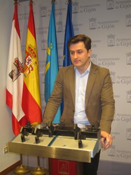José María Pérez, portavoz del PSOE en Gijón