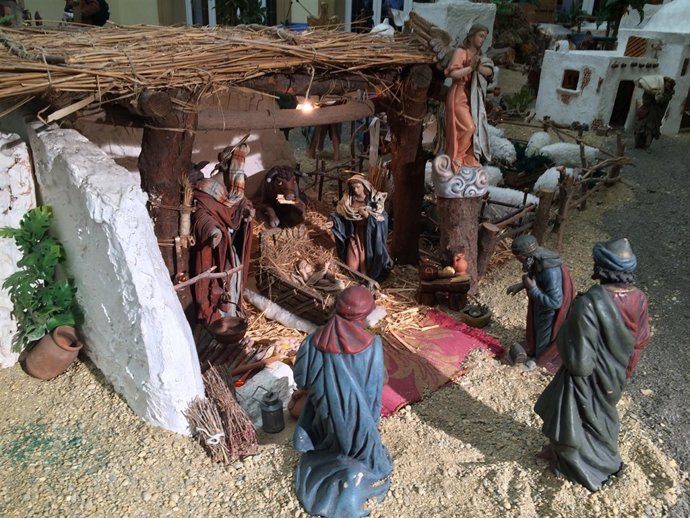 El Belén de la Diputación tiene más de 500 figuras y 80 motores.