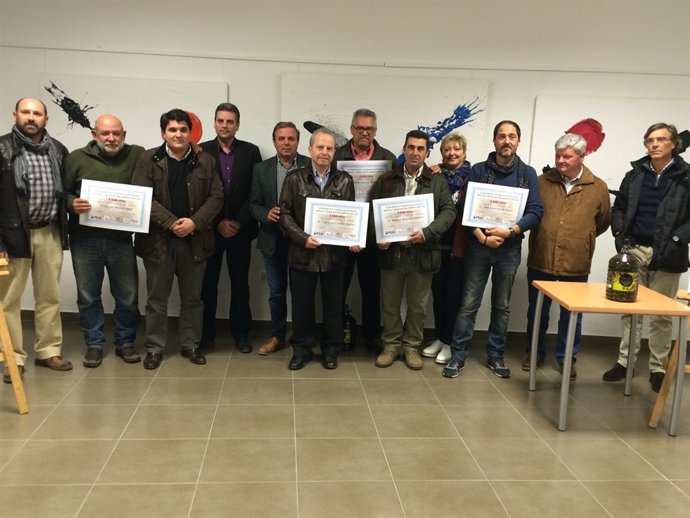 Entrega de los premios del concurso de forotgrafía Ibercaza.