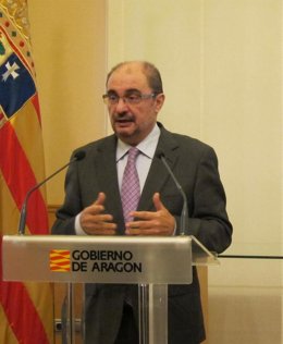 Javier Lambán, presidente de Aragón