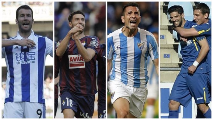 Real Sociedad, Eibar, Málaga y Getafe, a por los octavos de Copa