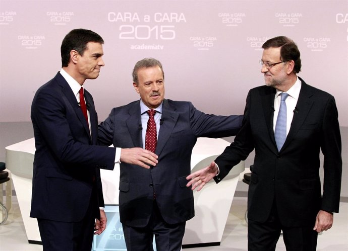 Debate Rajoy y Sanchez