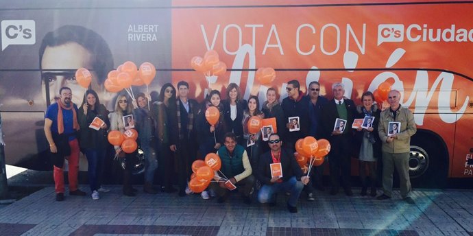 Autobus de Ciudadanos Málaga