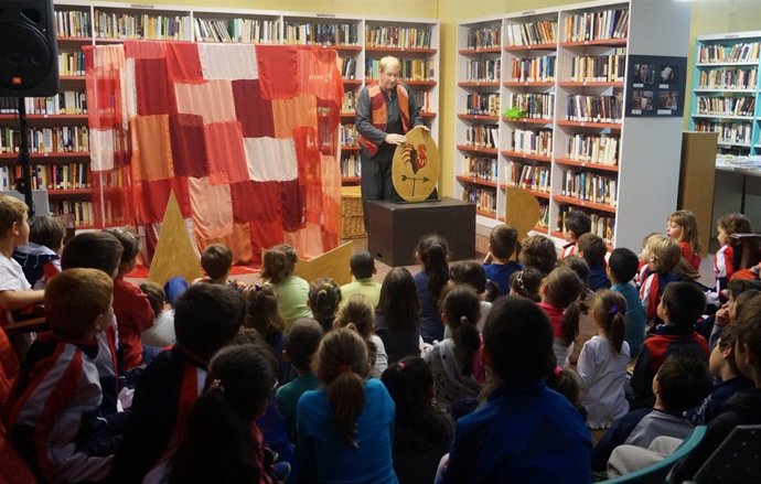 Una de las sesiones de animación a la lectura organizadas por DPZ