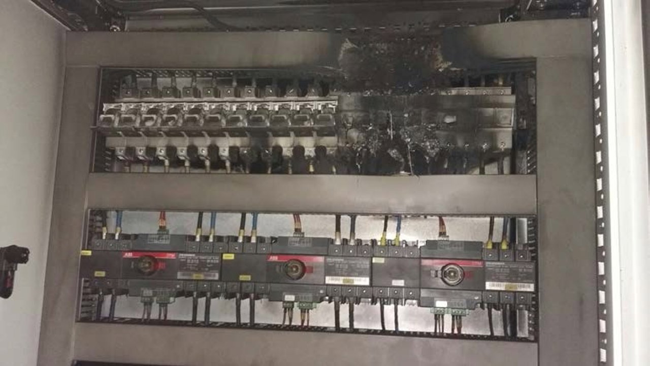 Imagen de una parte afectada por el robo