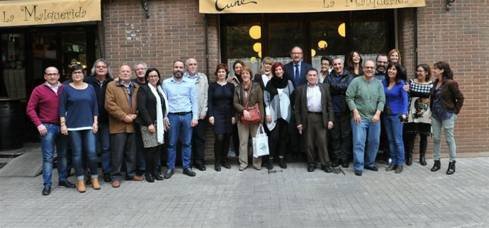José Antonio Ávila en un encuentro con periodistas