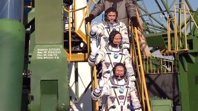 Nuevos tripulantes de la ISS