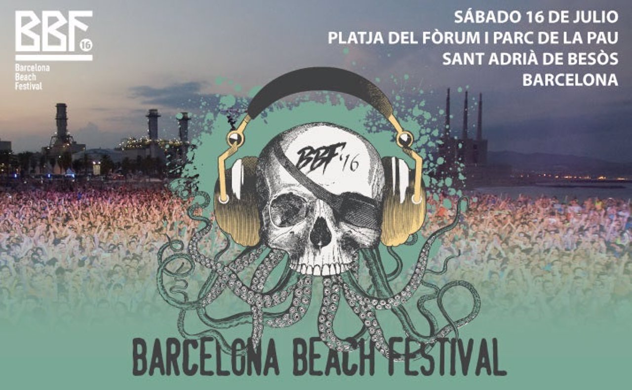 Cartel del III Barcelona Beach Festival