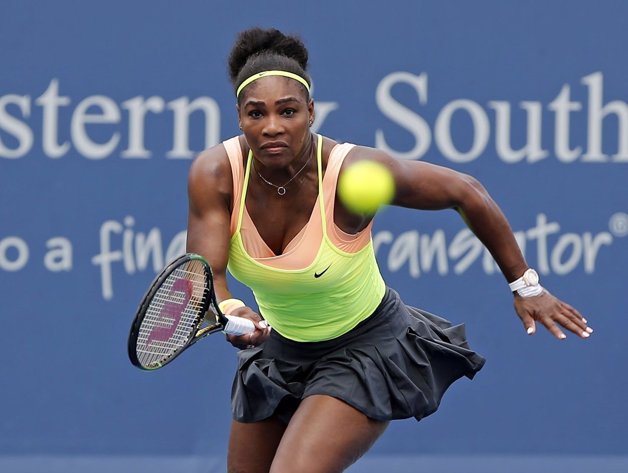 Serena Williams en el torneo de Cincinnati