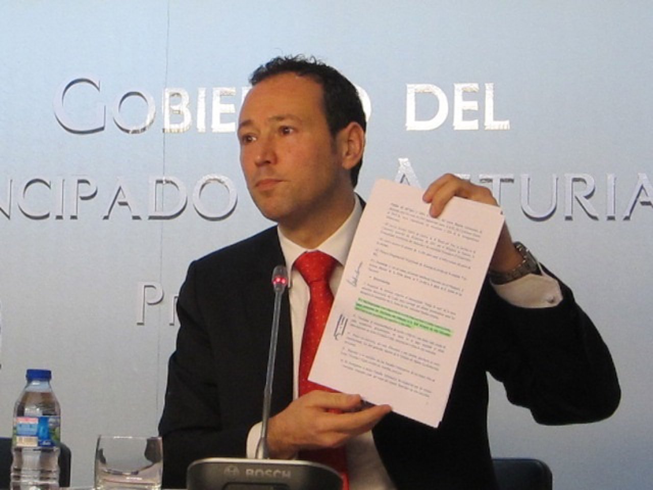 El consejero de Presidencia y Participación Ciudadana, Guillermo Martínez