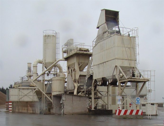 Planta de aglomerado asfáltico de Copsesa 