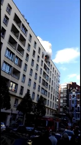 Incendio en Oviedo