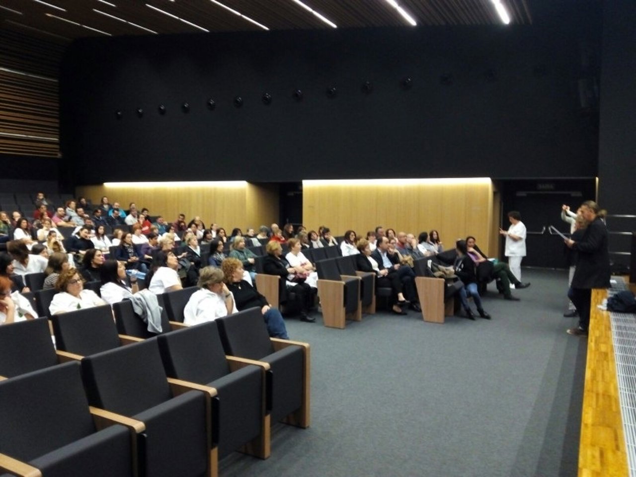 Asamblea de personal de limpieza del Chuvi.