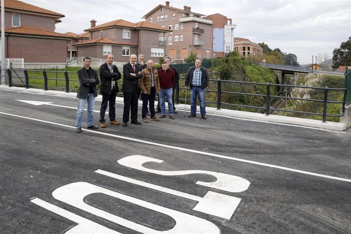 Inauguración puente Treto 
