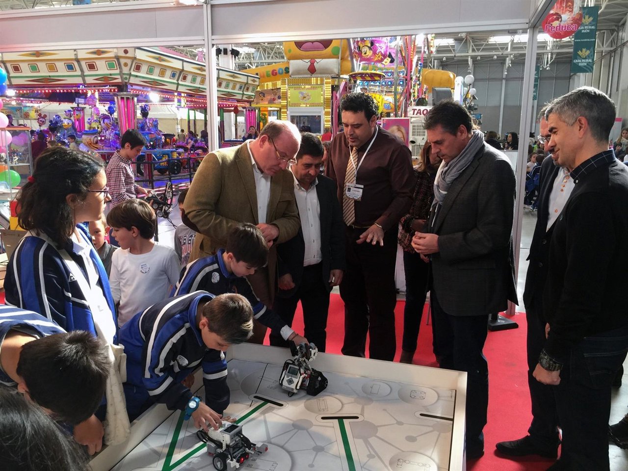 Visita a la inaguración de Feduca