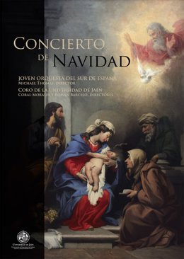 Cartel del Concierto de Navidad de la UJA