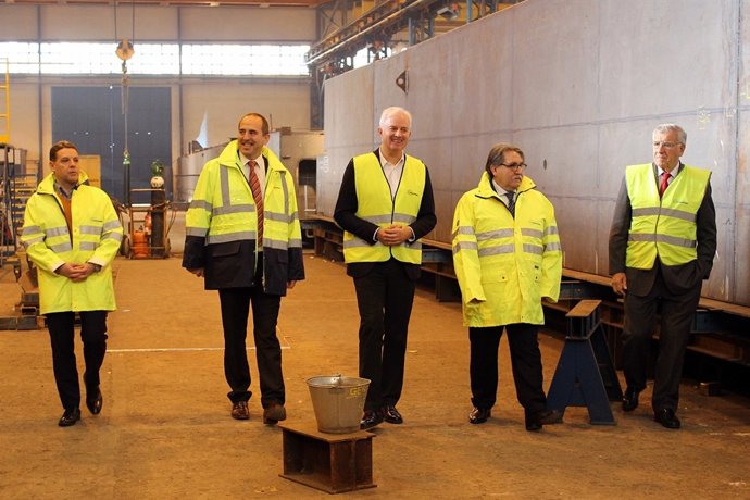 Eloy Suárez ha visitado este miércoles la empresa Taim-Weser