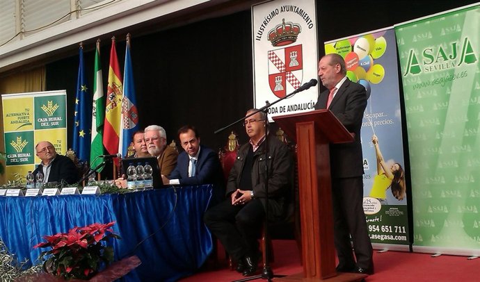 Jornadas del olivar de Asaja-Sevilla.