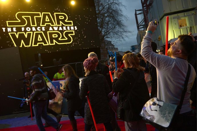 Star Wars VII: El despertar de la fuerza una de las más taquilleras 
