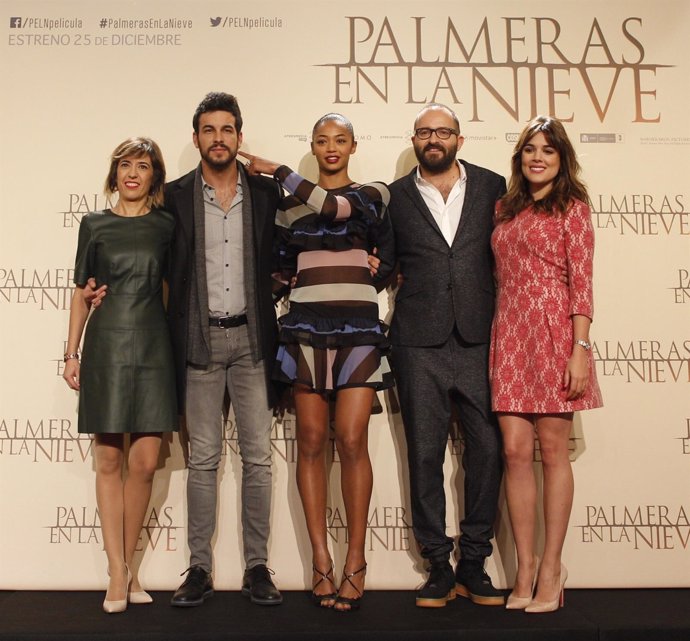 El equipo de la película Palmeras en la nieve