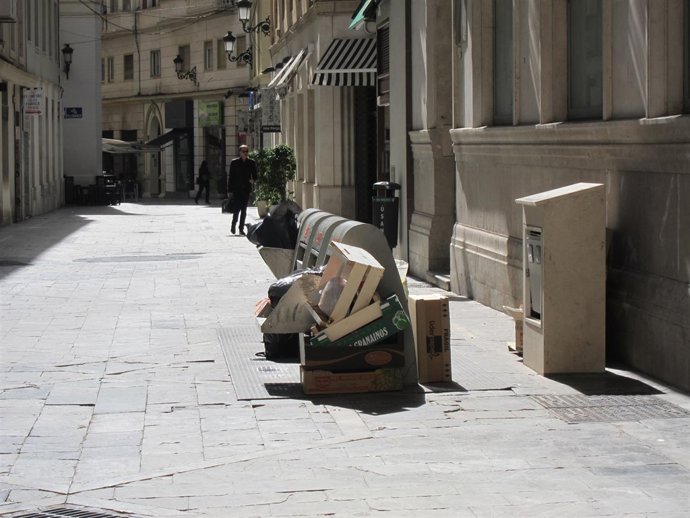 Basura, centro, reciclaje