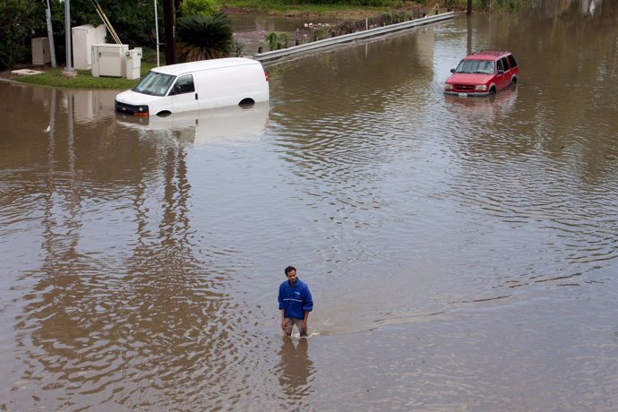 Inundaciones en Houston, Texas.