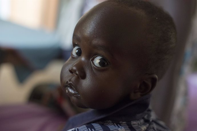 Niño en Sudán del Sur         