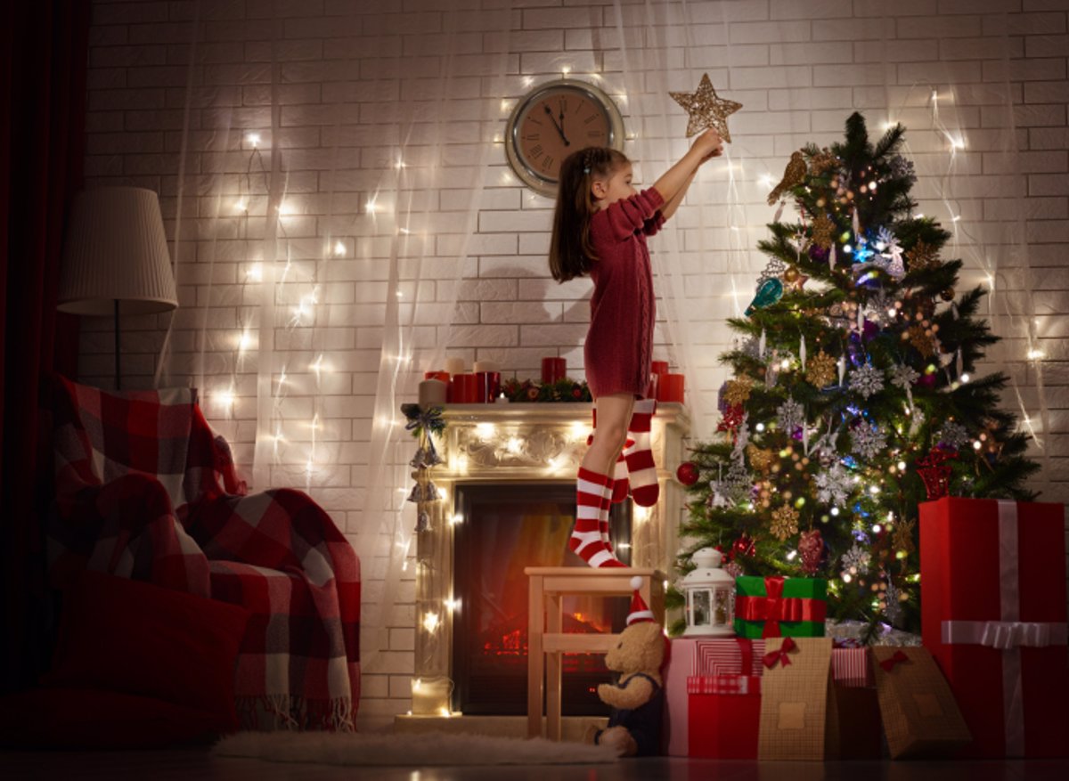 El árbol de Navidad y su historia para contar a los niños