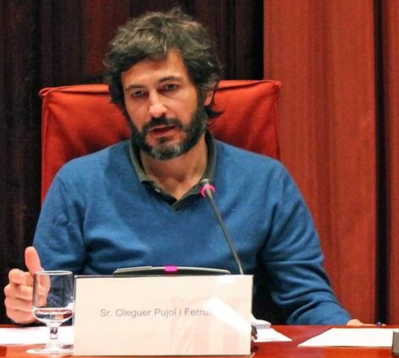 El hijo del expresidente Oleguer Pujol y el diputado David Fernández (CUP)