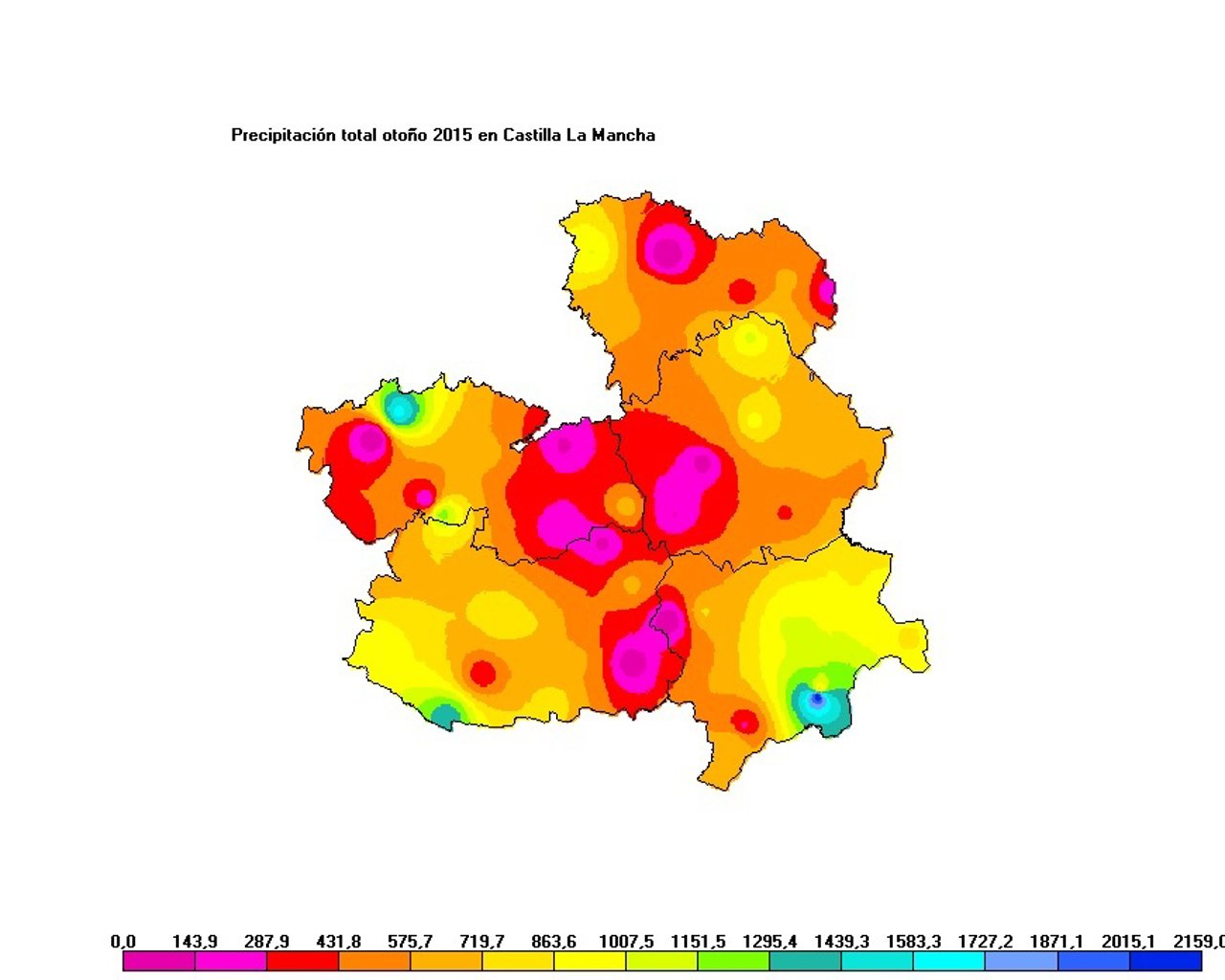 Temperaturas otoño clm