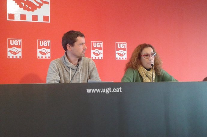 J.Puntí y A.Burgueño, FETE-UGT