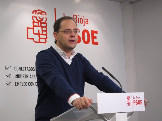 César Luena secretario de Organización del PSOE y candidato al Congreso
