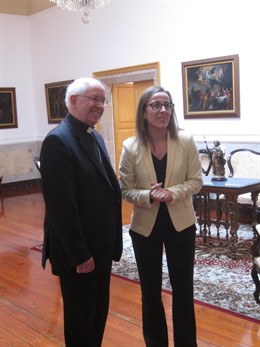 Julián Barrio y Ethel Vázquez