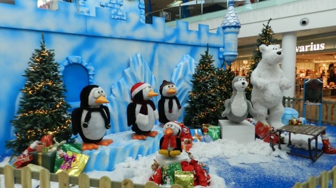 Estampa navideña infantil