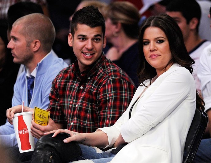 ROB KARDASHIAN CON KHLOE KARDASHIAN