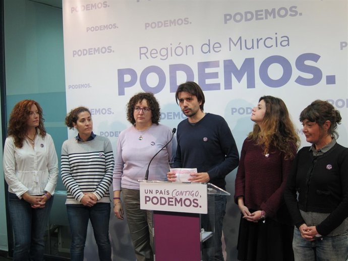 Los candidatos de Podemos presentan su programa en materia de igualdad