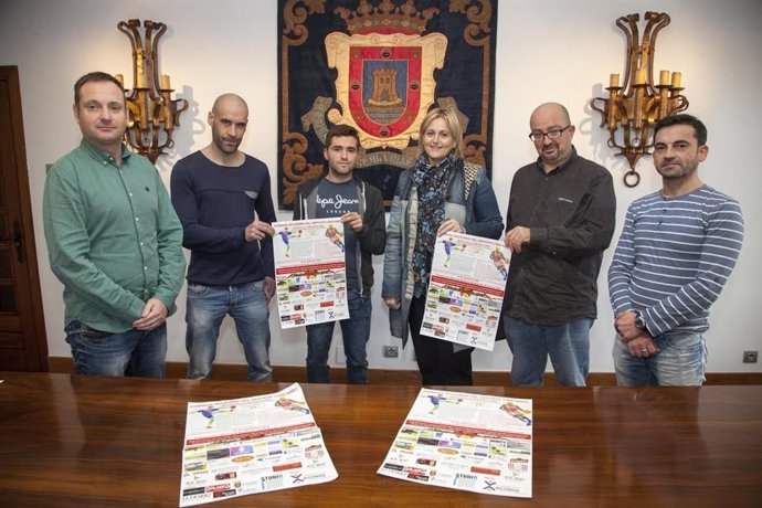 Presentación de la Jornada Solidaria del Deporte Cántabro en Camargo