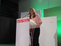 Susana Díaz: "El PSOE sale a ganar y cada día va a más"