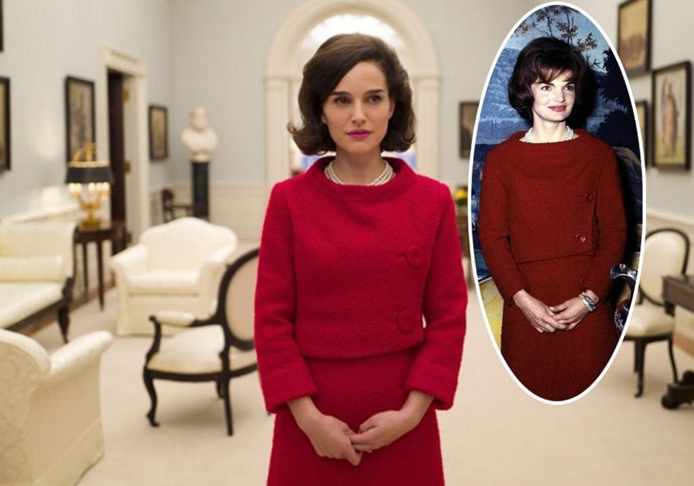 Natalie Portman se enfunda el icónico Christian Dior de Jackie Kennedy
