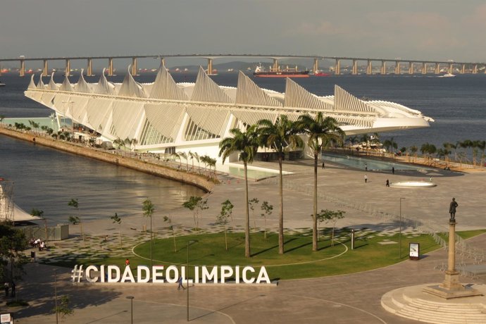 El Museo del Mañana del arquitecto Santiago Calatrava, en Brasil