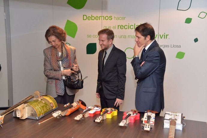 La Reina Sofía preside Comité Protector de 'La Música del Reciclaje' de Ecoembes