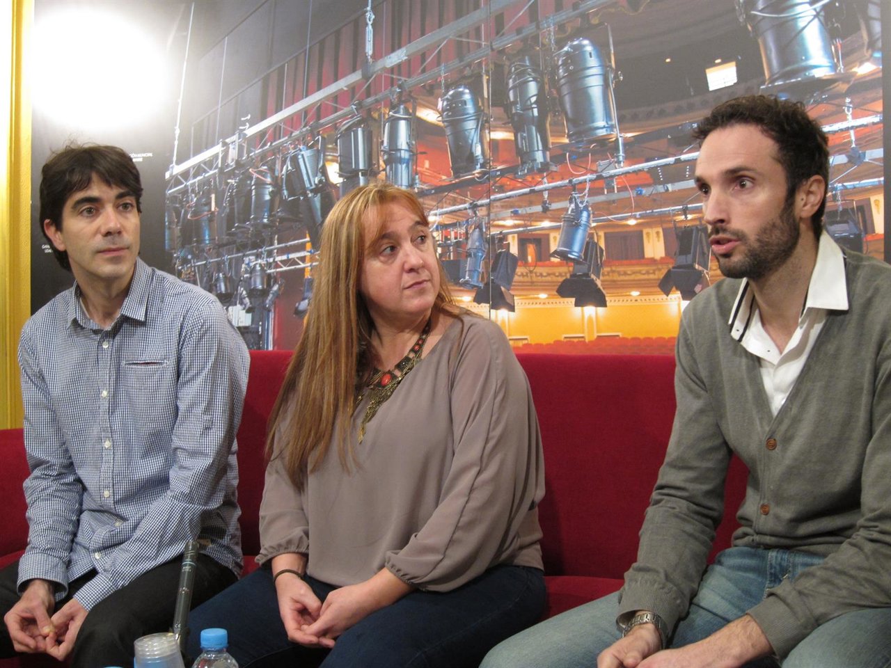 Integrantes de Edith Piaf Trio.