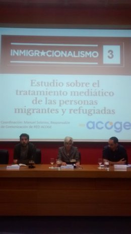 Red Acoge presenta un informe sobre tratamiento mediático de la inmigración