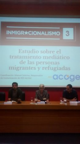 Red Acoge presenta un informe sobre tratamiento mediático de la inmigración