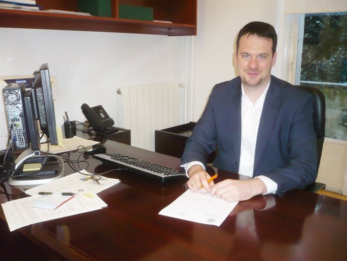 El portavoz de Ciudadanos, David González