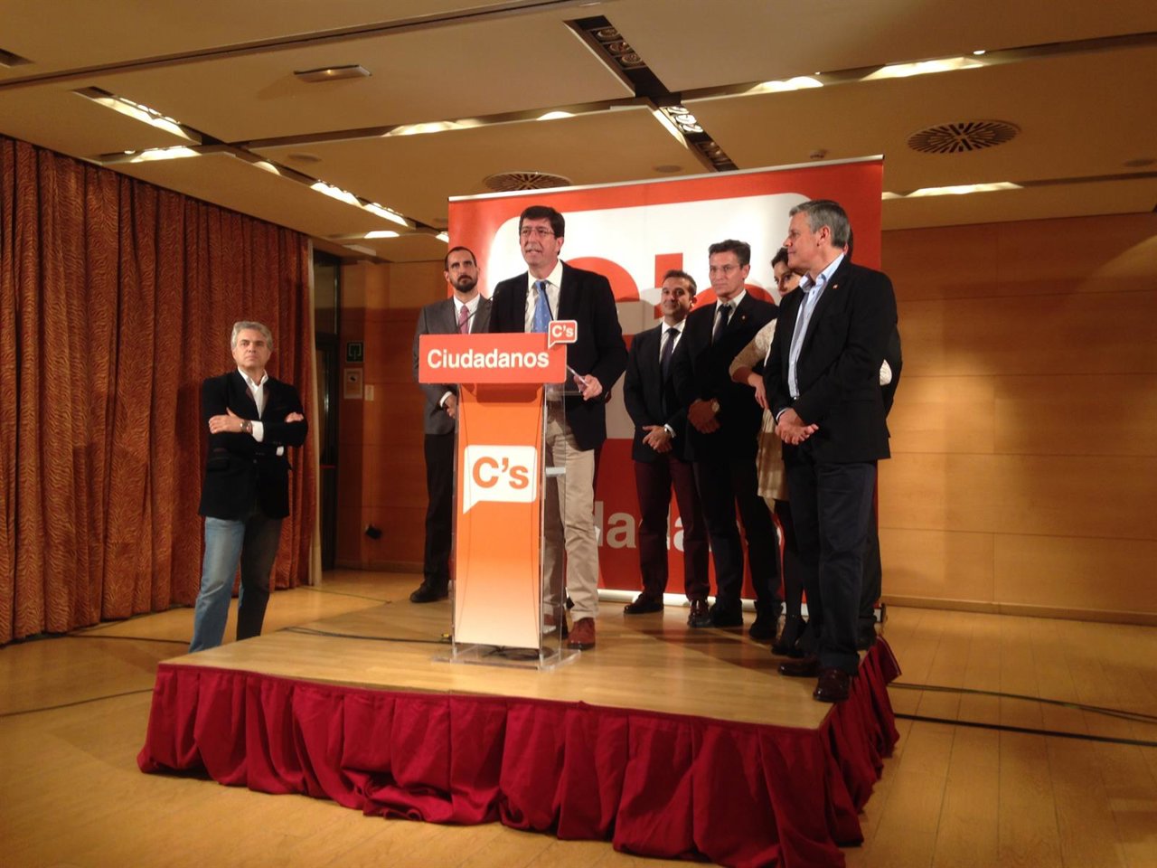 Marín, en el acto de cierre de campaña de C's en Andalucía