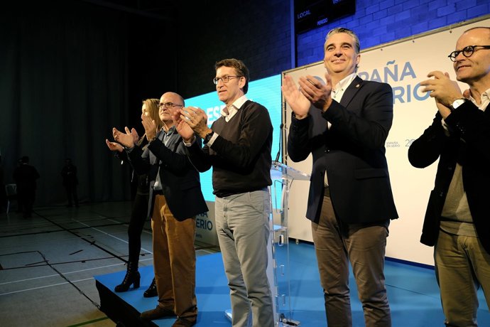 Feijóo cierre de campaña en Ourense