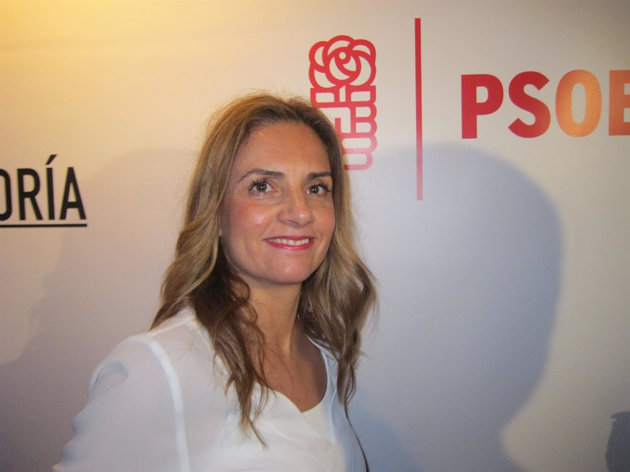 La candidata del PSOE al Congreso por Zaragoza, Susana Sumelzo